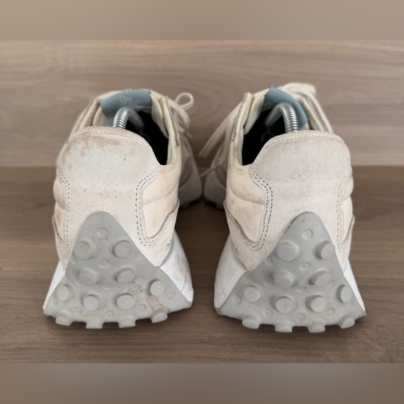 New Balance Shoes Women's 10 B 327 Athletic Low Sneakers WS327BV Beige Suede - Picture 4 of 15